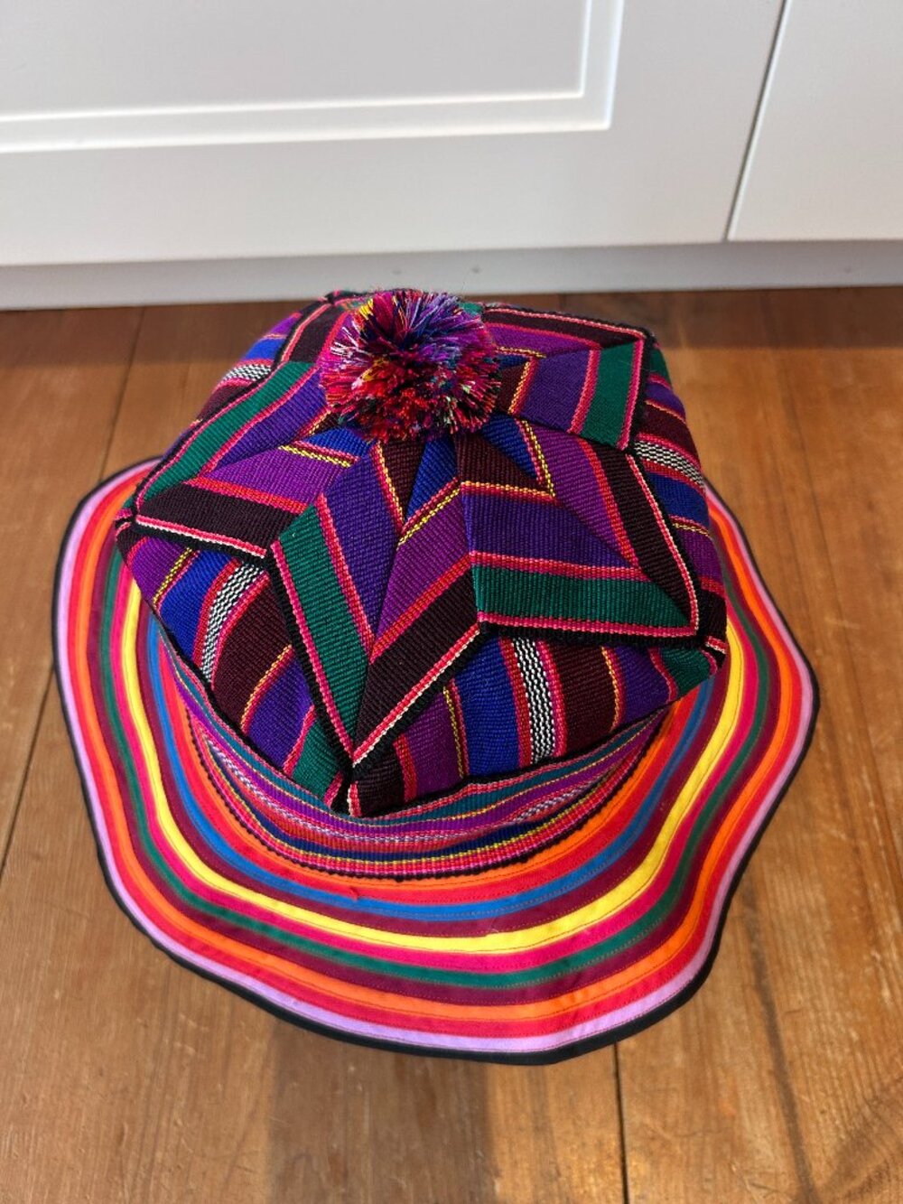 Colorful Bucket Hat, festival, Ethnic, boho, Hippie Bucket Hat, South American